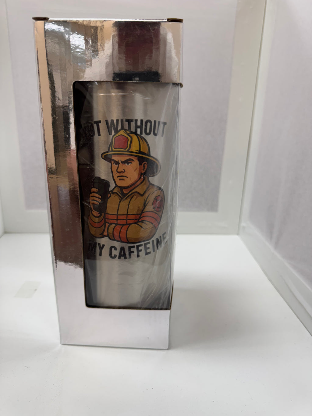 30 oz Stainless Steel Tumbler - FireFighter