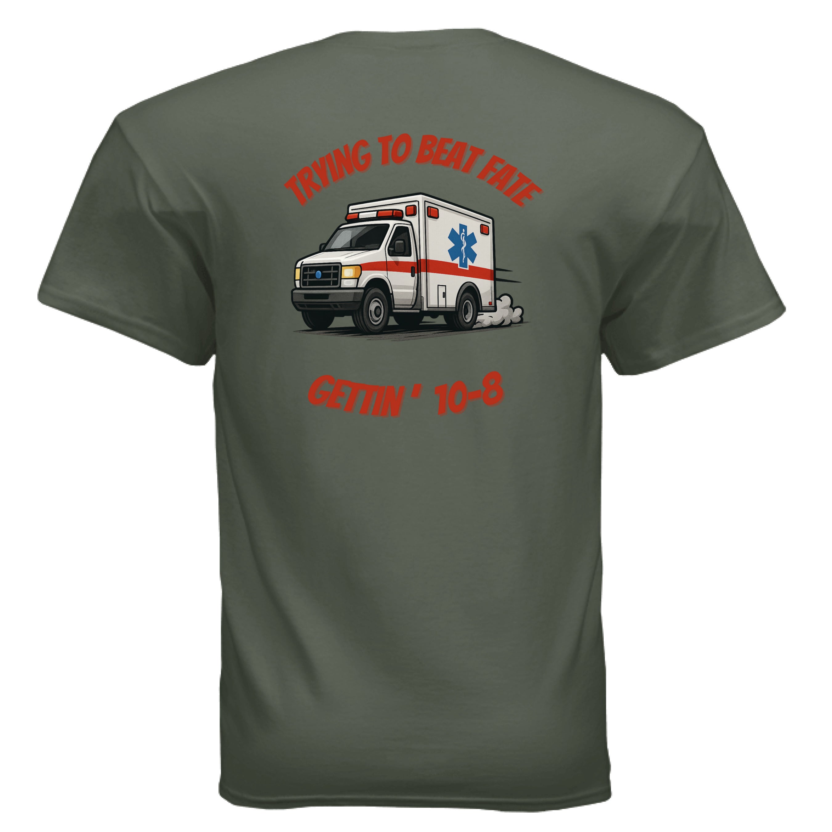 MILITARY GREEN - BACK