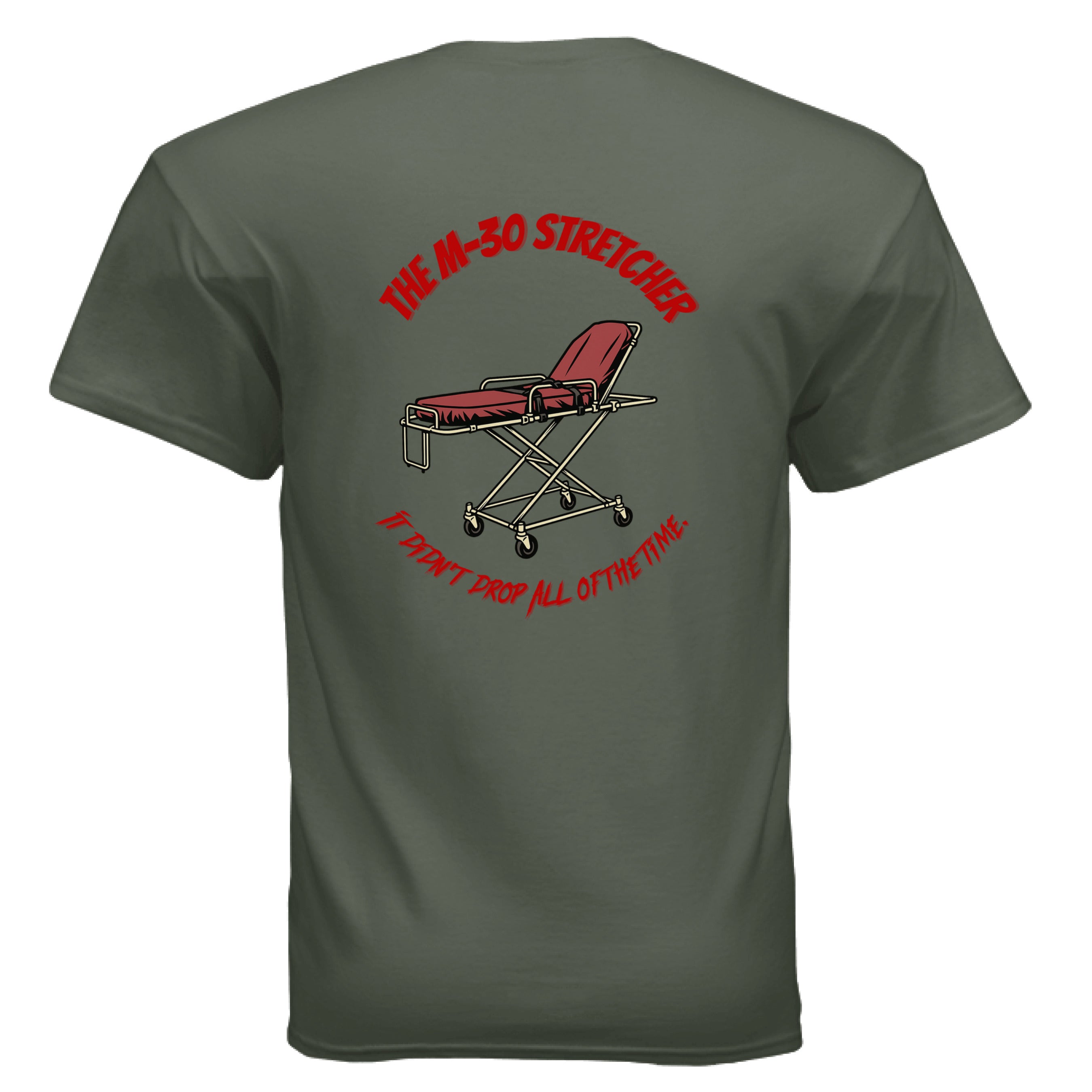 MILITARY GREEN - BACK