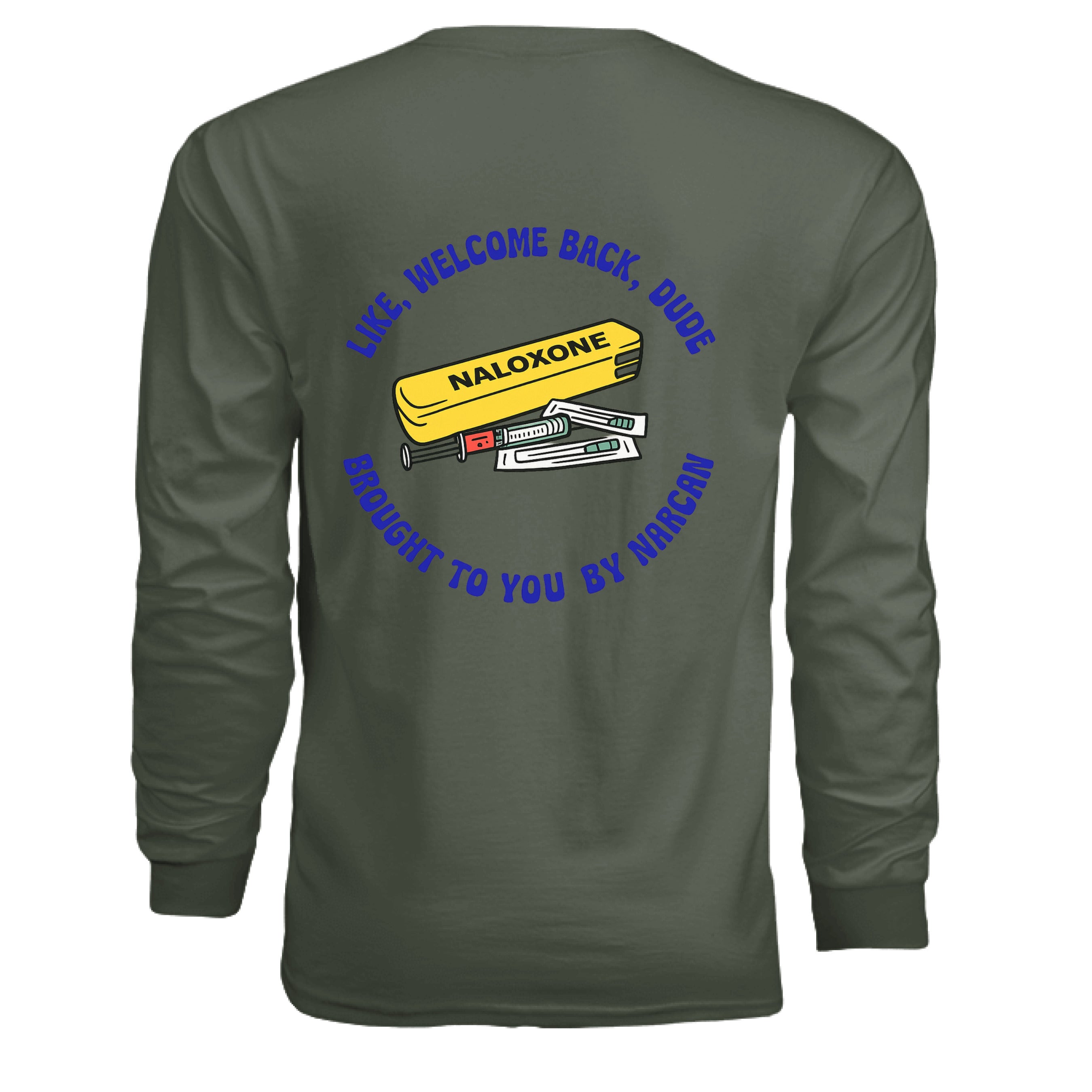 MILITARY GREEN - BACK