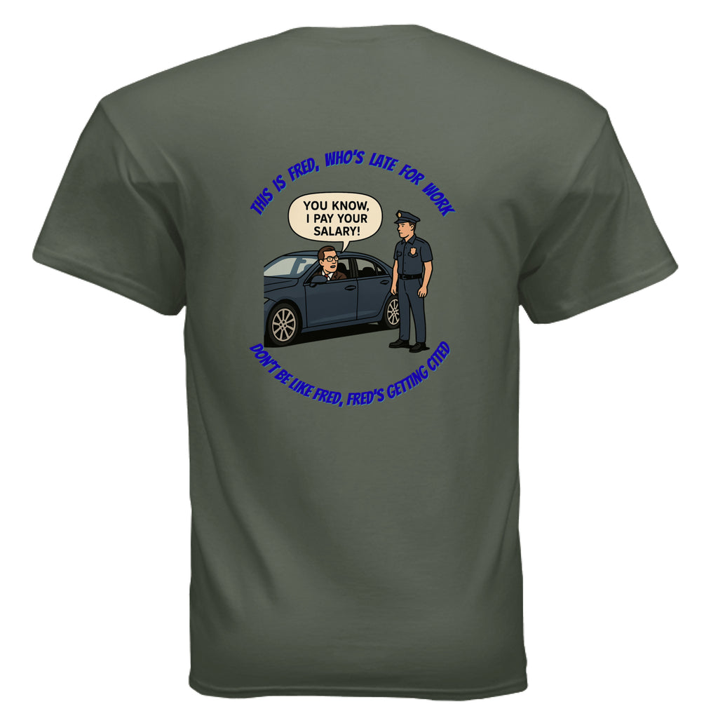 MILITARY GREEN - BACK