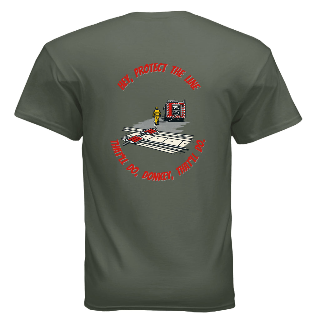 MILITARY GREEN - BACK