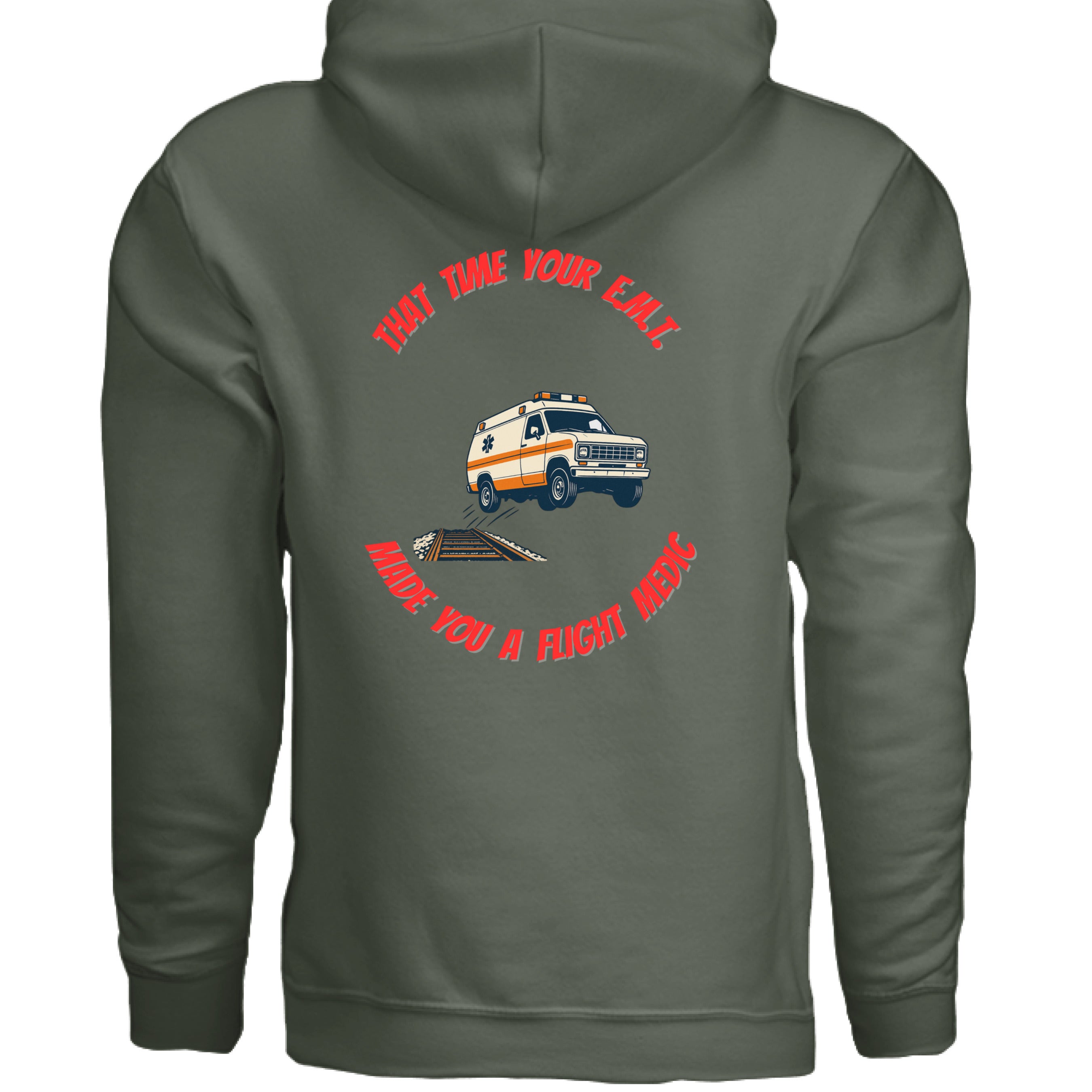 MILITARY GREEN - BACK