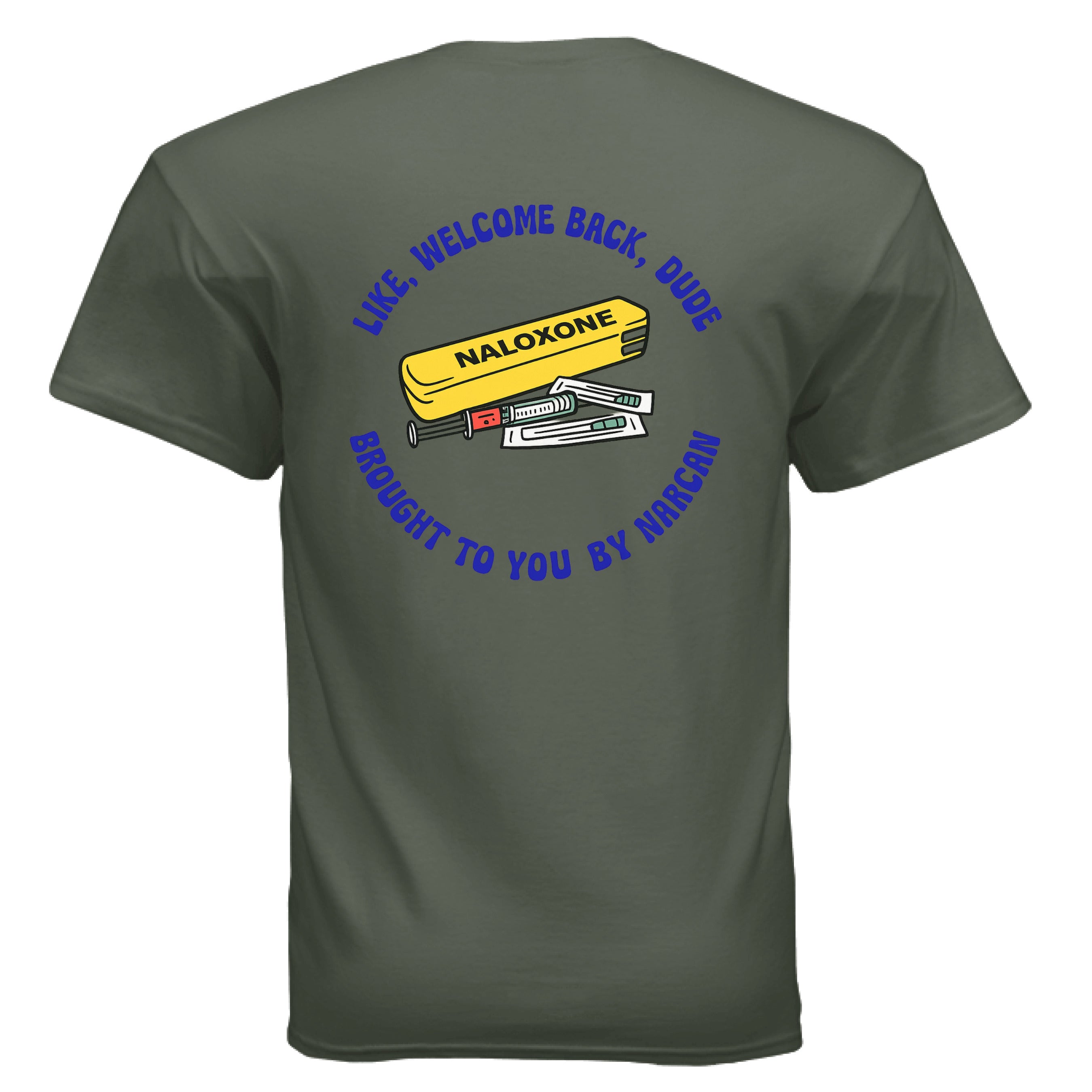 MILITARY GREEN - BACK