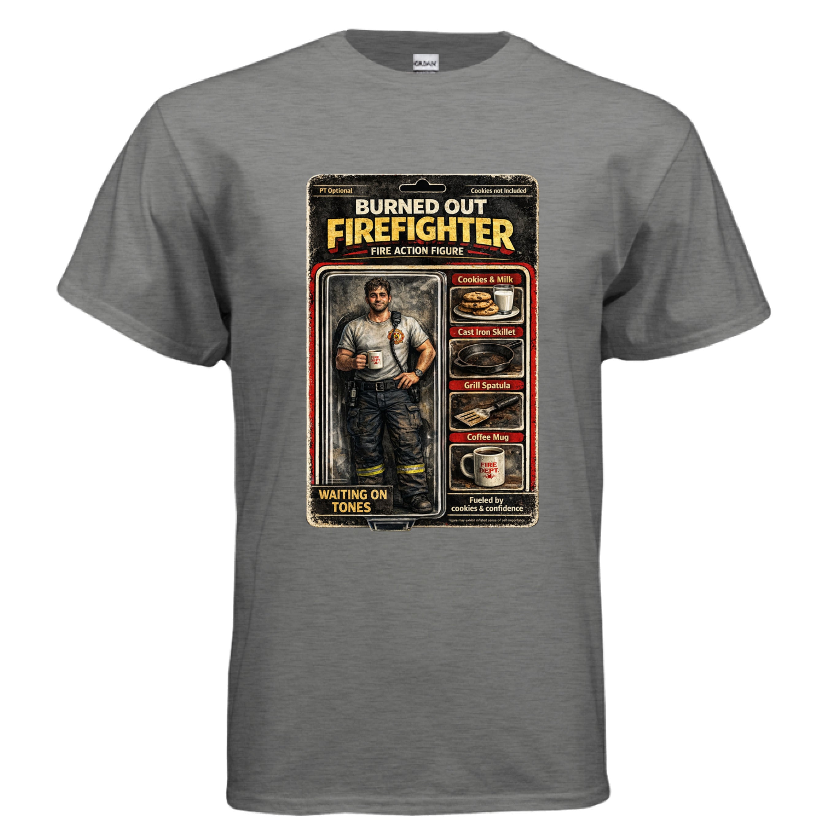 GRAPHITE HEATHER - FRONT