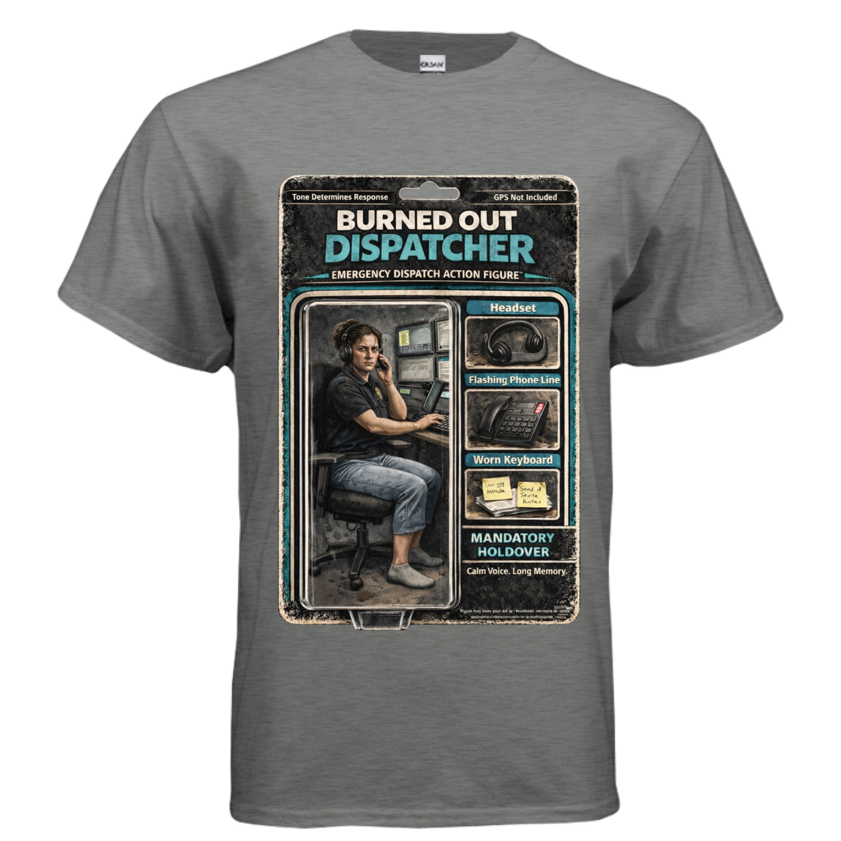 GRAPHITE HEATHER - FRONT